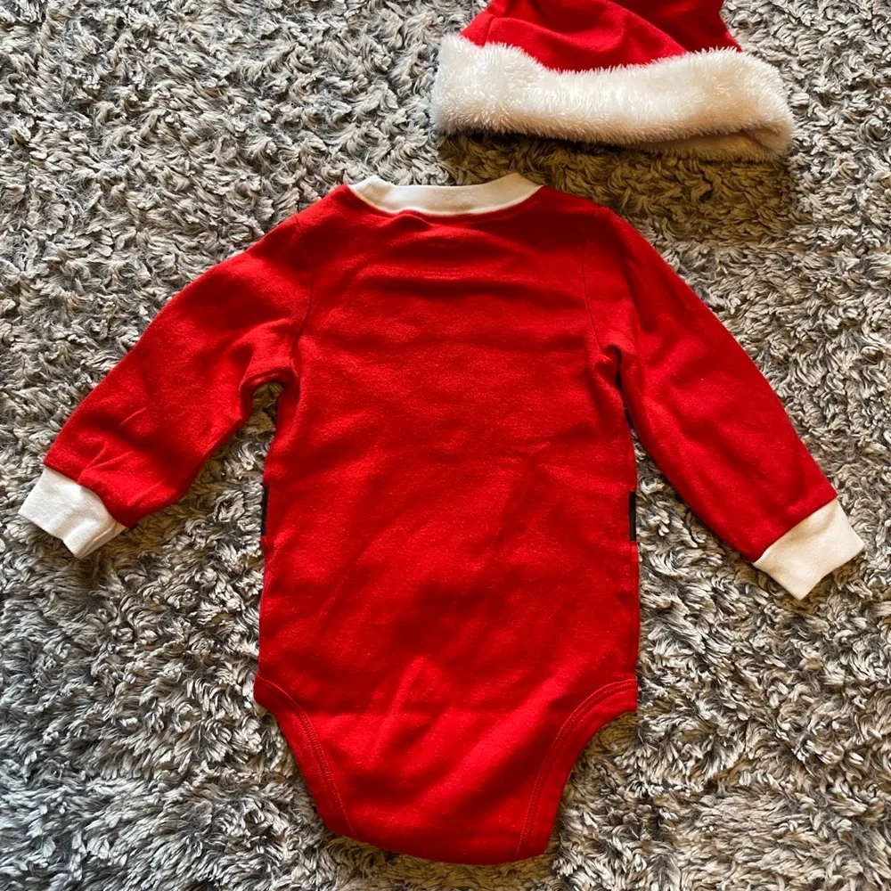 🎄HOLIDAY BUNDLE • Adorable Santa Bodysuit & Hat + Jammies